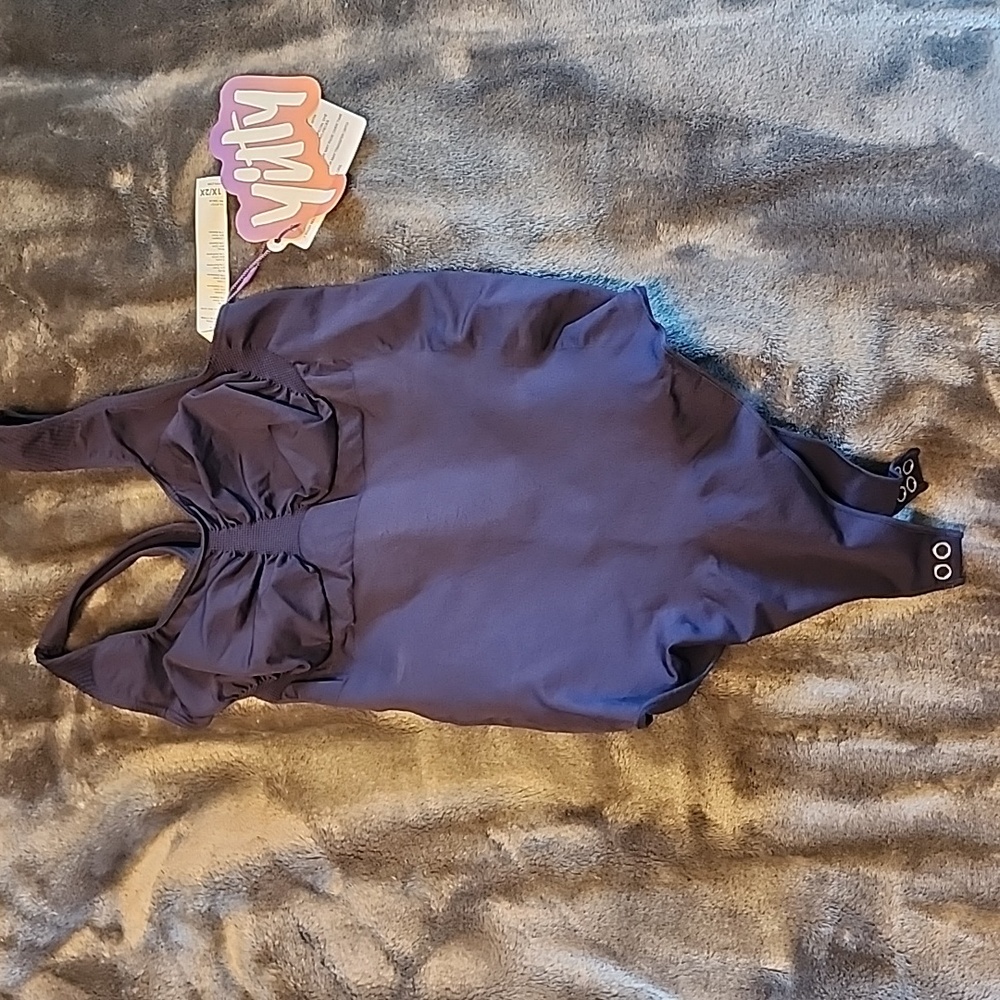 Yitty nearly naked shaping bodysuit 1x/2x blue